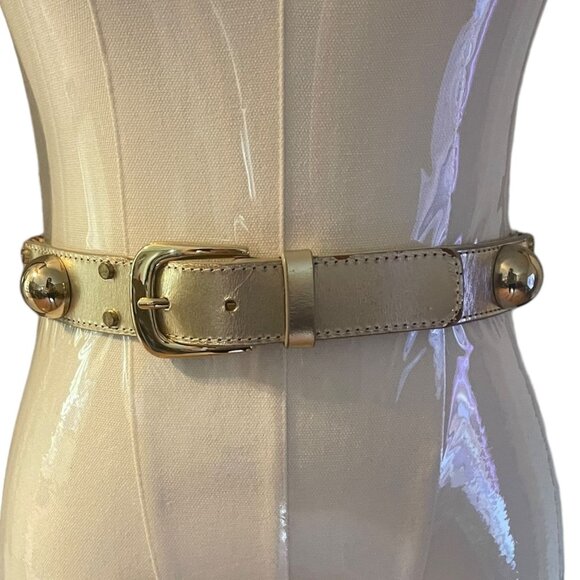 Diane von Furstenberg DVF Braided Studded Leather Belt Small main image 10